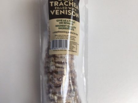 Hollings 100% Natural Beef Trachea Filled with Venison Dog Treat Online Sale