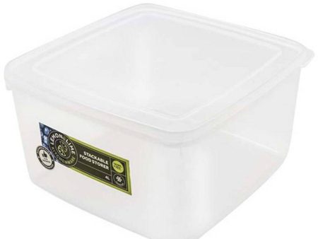 Keep Fresh Food Container, 4L, Square Online now