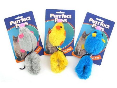 Cat Toy Pulling Vibrating Mouse Online now