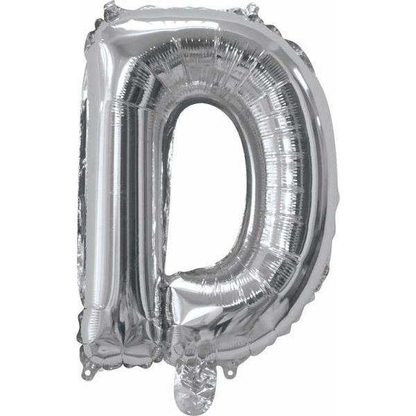 Foil Balloon 35Cm Silver D For Cheap