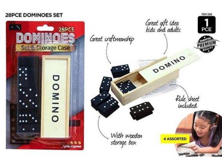 Dominoes with Case, 28pcs Fashion