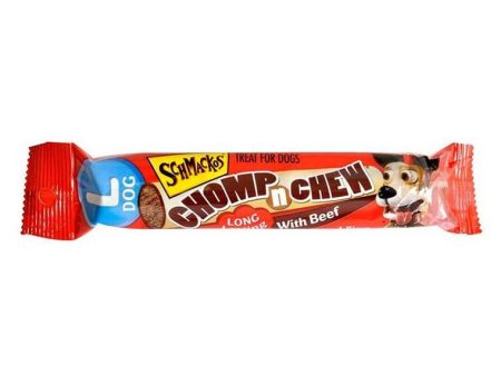 Schmackos Chomp N Chew Large Dog Beef, 60g Online Sale