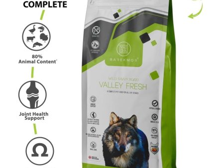 WILD SAVVY 80 20 - VALLEY FRESH 80% DRY DOG FOOD - GRAIN FREE & HYPOALLERGENIC Online Sale