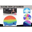 Silicone Swim Cap, Multicoloured Fashion