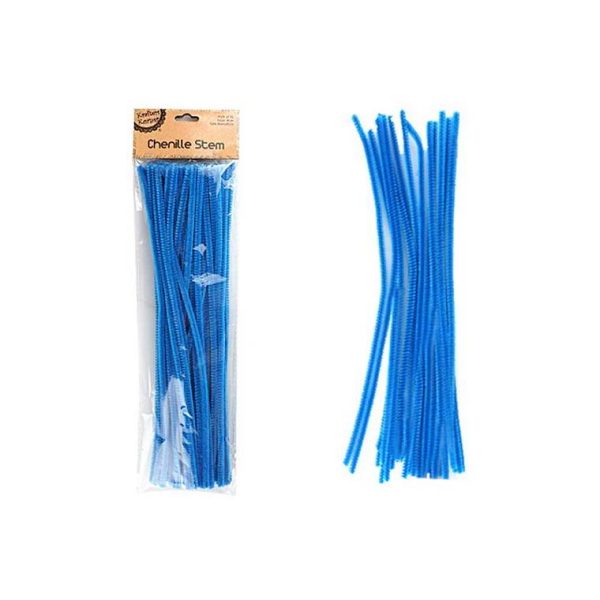 Chenille Stems, Blue, 50pk Online Sale