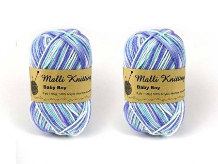 Baby Boy Multi Coloured Yarn Discount