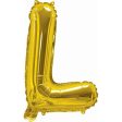 Foil Balloon 35Cm Gold L Online Hot Sale