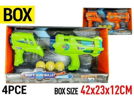 Soft Ball Shooter, 10Mtr, 4pcs Online now