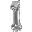 Foil Balloon 35Cm Silver 1 on Sale