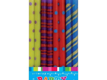 Candle Small Tapered 5Inch 16Pk Bright Sale