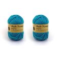 Deep Teal Yarn Fashion