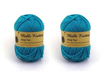 Deep Teal Yarn Fashion