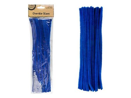 Chenille Stems, Royal Blue, 50pk Supply