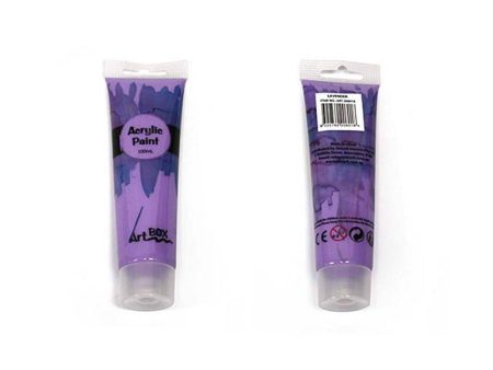 Acrylic Paint Tube, Lavender Hot on Sale