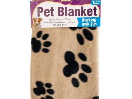 Dog Throw Blanket, 70x70cm, 180g For Cheap