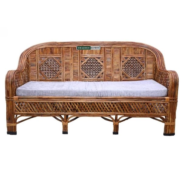 Bamboo 5 Seater Kite Sofa Set with Table for Home and Garden Online now