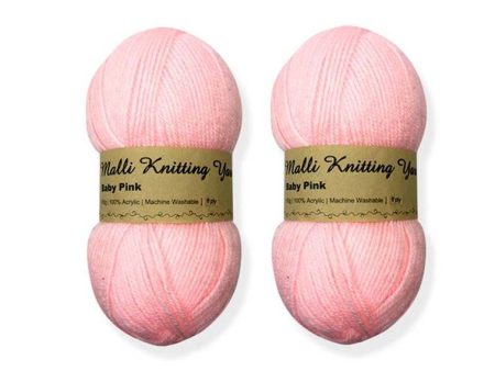 Acrylic Baby Yarn Pink For Sale