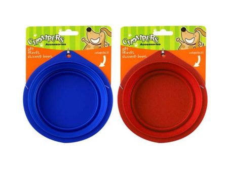 Pet Bowl, Travel, 2 Assorted For Sale