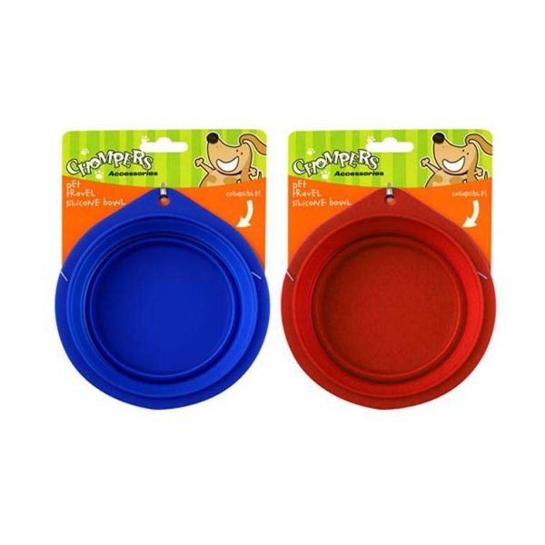 Pet Bowl, Travel, 2 Assorted For Sale