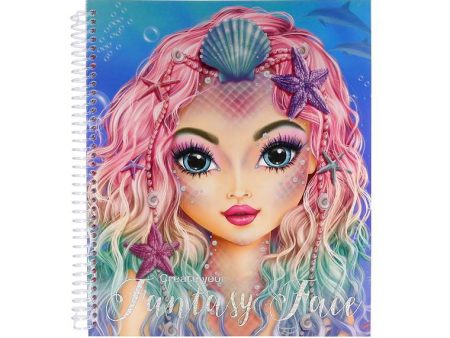 Fantasy Face Colouring and Sticker Book Fashion