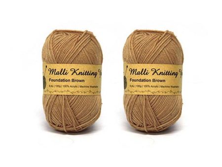 Foundation Brown Yarn Cheap