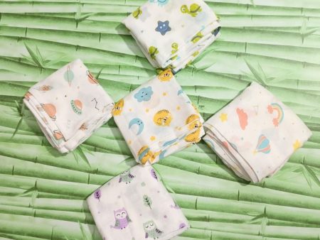 (Pack of 5) Bamboo Baby Swaddle, Bamboo Wrapper, Blanket Online Hot Sale