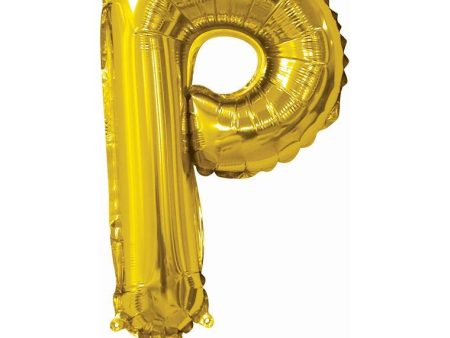 Foil Balloon 35Cm Gold P Discount