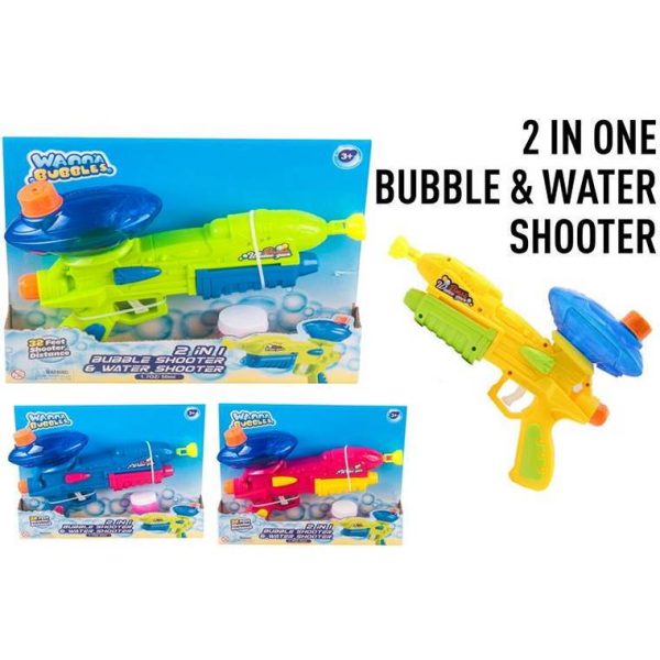 3 in 1 Bubble and Pump Action Water Gun Cheap