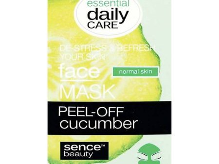 Sencebeauty Face Peel Mask Cucumber 28G Pouch  Display Discount