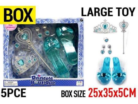 Snow Princess Dress up Set, 5pcs Online Sale