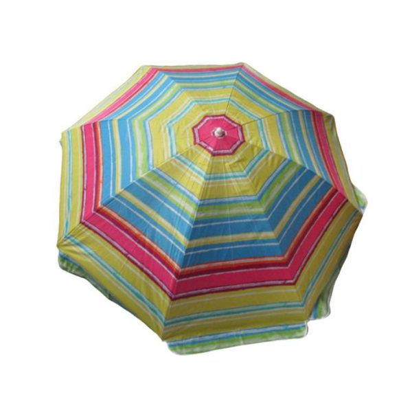 Beach Umbrella, UV, Striped For Discount