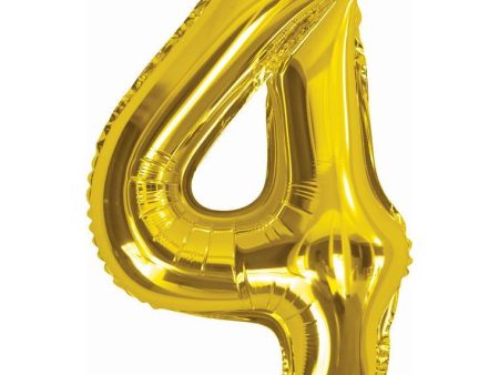 Foil Balloon 35Cm Gold 4 Online now