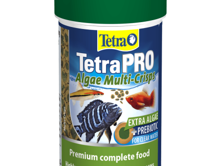 TetraPro Algae Premium Advanced Nutrition Fish Food Crisp Tropical Aquarium 45g For Sale