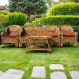 Cane and Bamboo Sofa Set Supply