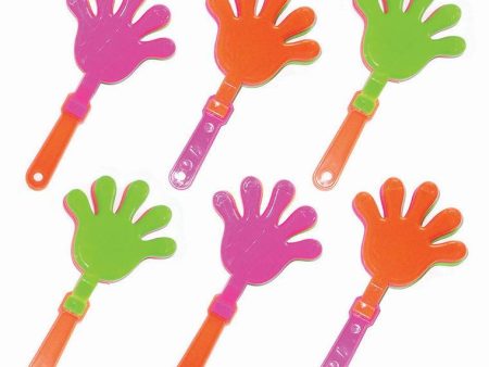 Favour Hand Clappers 6Pcs Supply