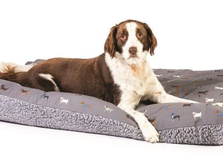 FatFace Marching Dogs Deep Duvet For Dogs Sale