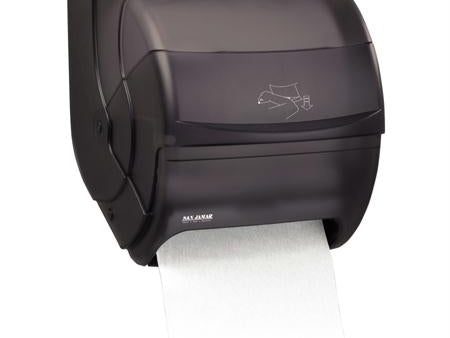 San Jamar Integra Lever Roll Towel Dispenser-Black Online Hot Sale