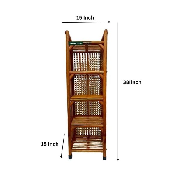 Home Storage Organizer for Office Files | Bookcase Open Display Rack |Book Rack for Study Room Cheap