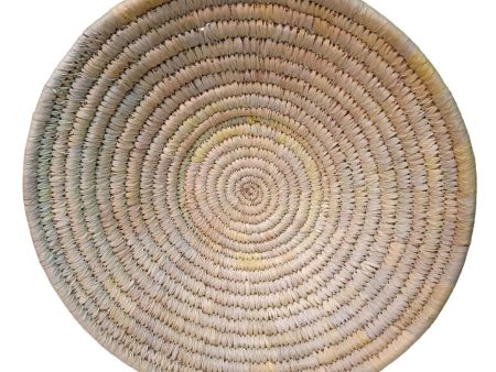 Handwoven Sabai Grass Wall Plate 12 inches For Sale