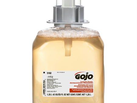 GOJO Luxury Foam Antibacterial Handwash(1250 mL FMX-12?) For Discount