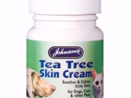 Johnsons Tea Tree Skin Cream 50g Cheap