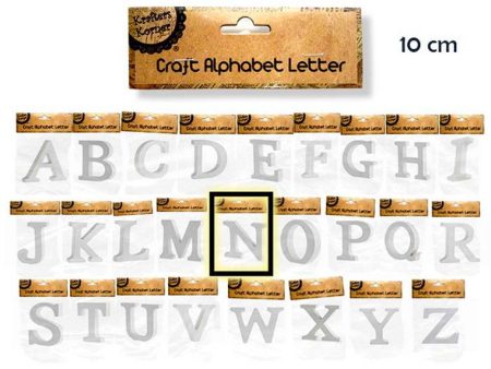 Alphabet Letters, N, 10cm Sale