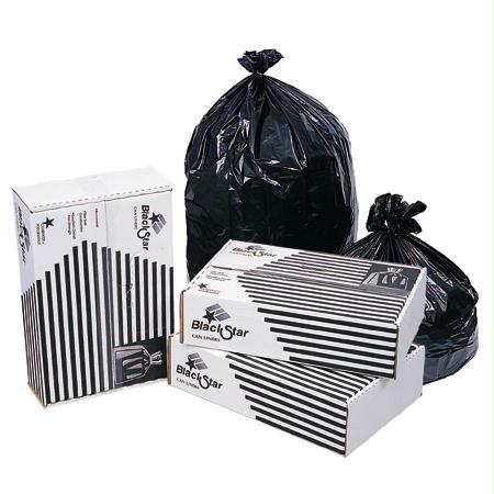 Pitt Plastics Black Star Can Liner(17 x 17) on Sale