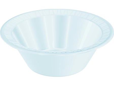 Dart Quiet Classic Foam Plastic Bowls-White(10 to 12 oz.) Sale