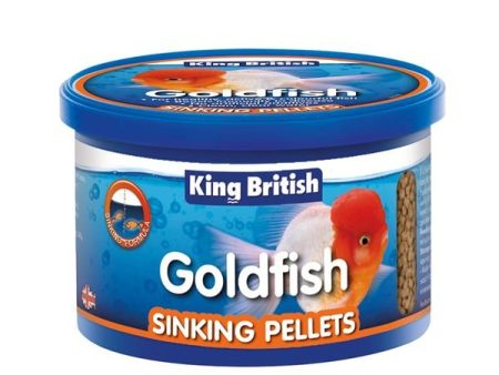 King British: Goldfish Sinking Pellets 140g Sale