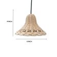 Designer Bamboo Cane Hanging Lamp Shade for Home decoration Round Shaped Sale