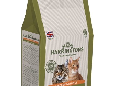 Harringtons Chicken & Rice Cat Dry Food 2Kg For Discount