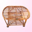 Swadeshi Bamboo Cane Wicker Center Table | Tea, Coffee Table for Home, Balcony, Office, Room, Garden, and Balcony Cheap