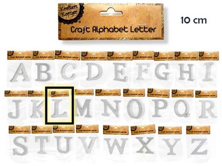 Alphabet Letters, L, 10cm Hot on Sale