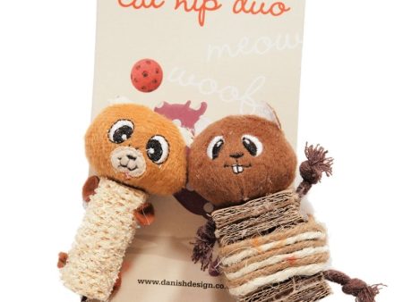 Chip and Chap CATNIP Duo; Cats Toys 5   Fashion